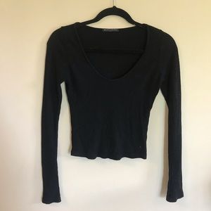 Brandy Melville Cropped Long Sleeve